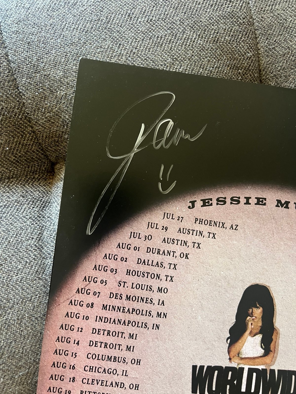 ヒトリエ FreakyFriendshipTour 2025 サイン入りポスター ヒトリエ