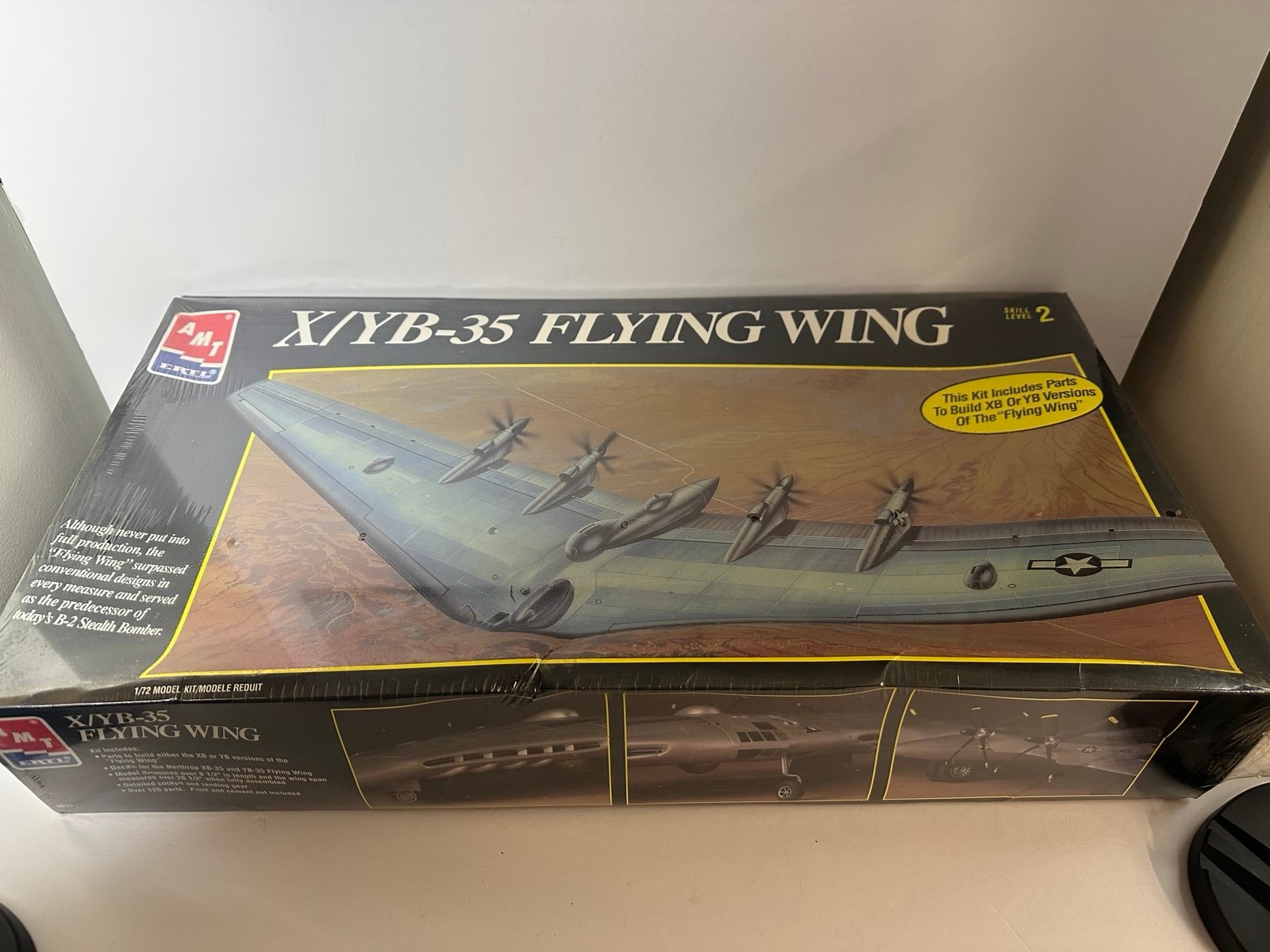 未組立 AMT/ERTL 1/72 X/YB-35 Flying Wing NORTHROP X/YB-35 Flying