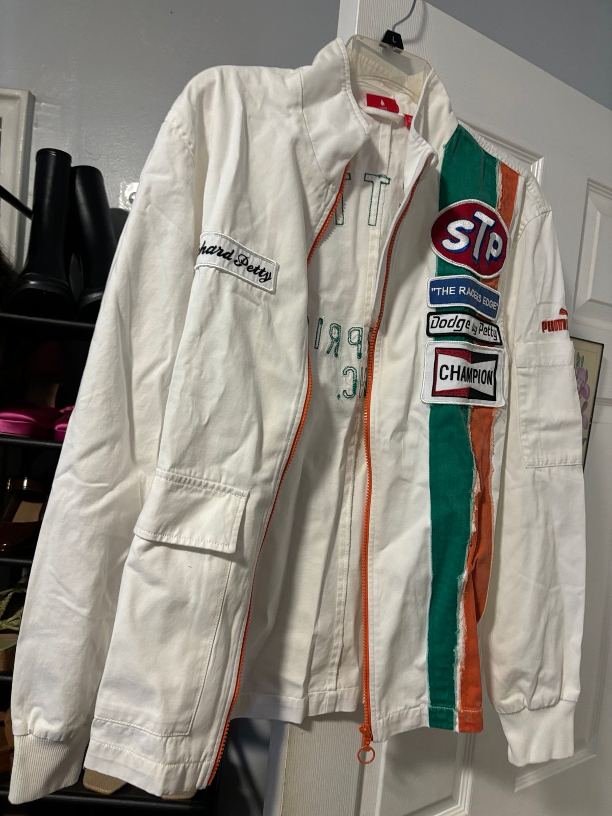 Stp Puma Richard Petty PUMA STP Richard Petty ジャケット XS Puma X