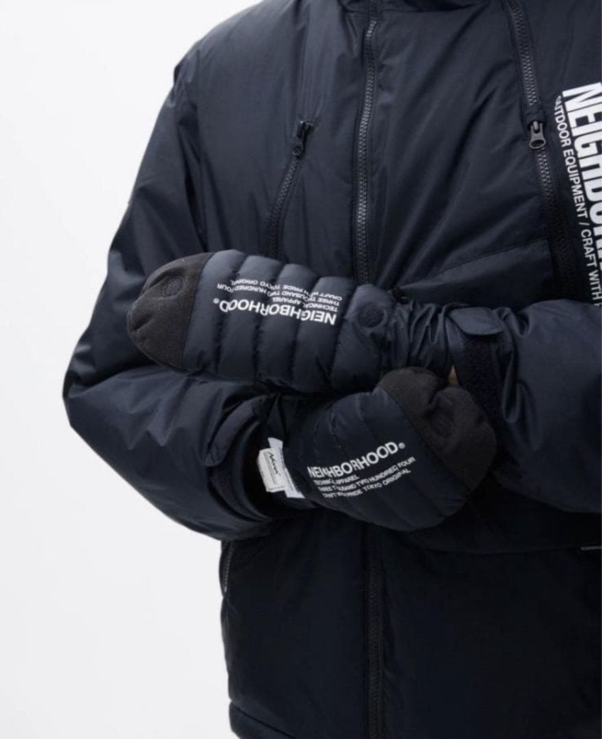 NEIGHBORHOOD × NANGA DOWN GLOVES NEIGHBORHOOD NH X NANGA GLOVES