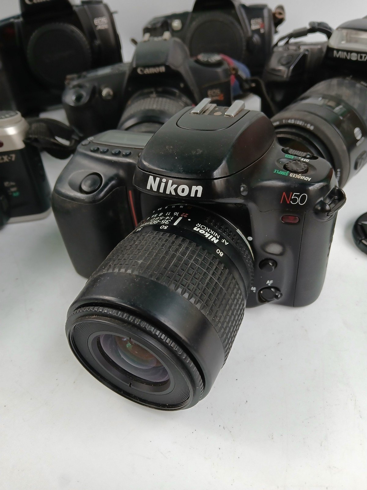 Canon Minolta Nikon Pentax ストラップ セット 35mm Camera Lot