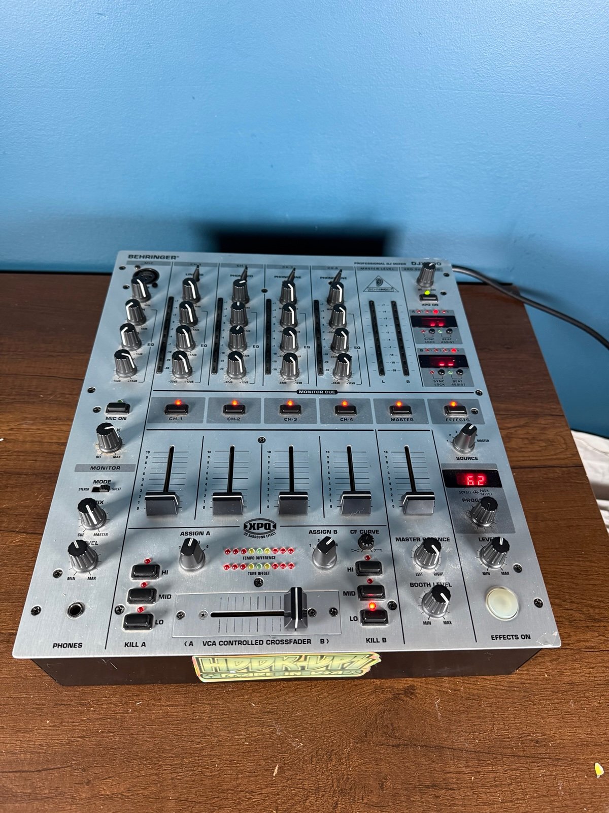 BEHRINGER(ベリンガー) 5チャンネルDJミキサー DJX700-PROMIXER ジャンク品