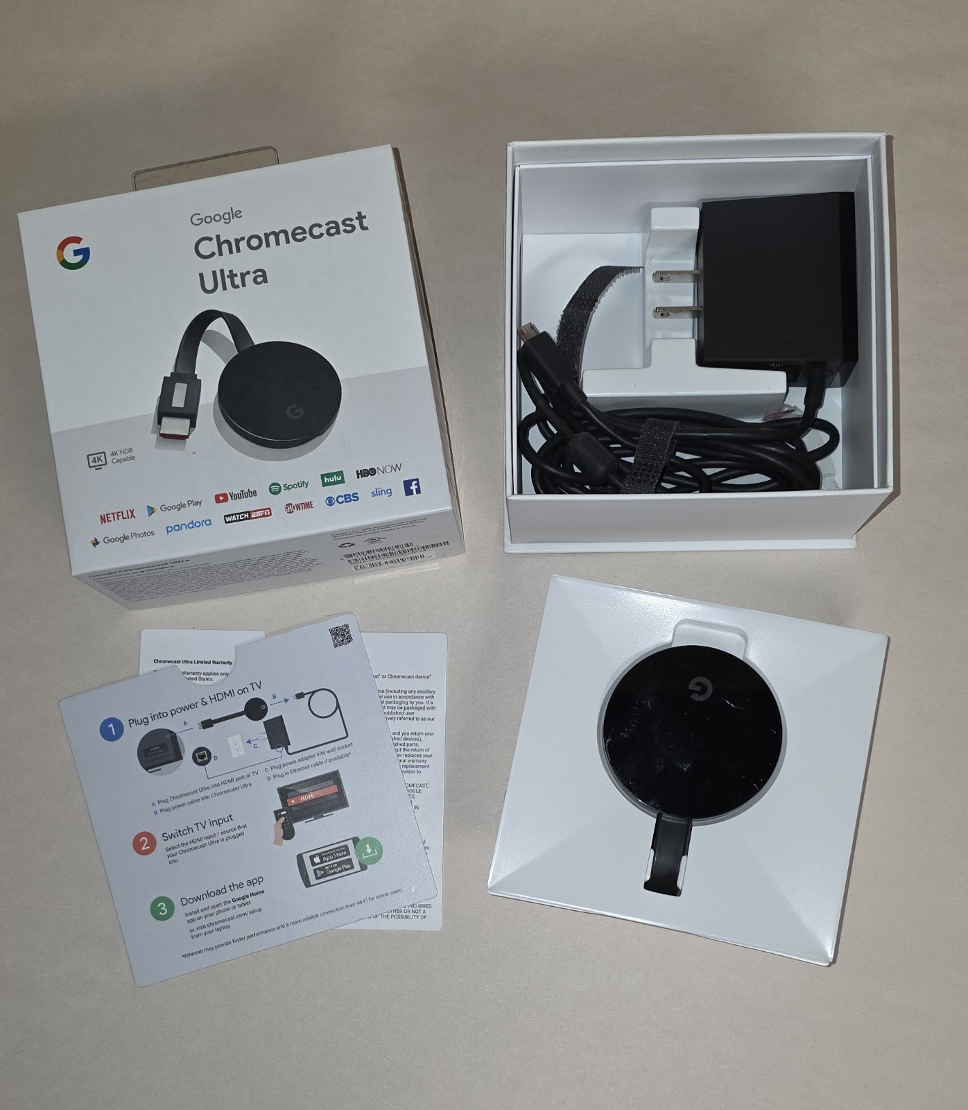 ◇Google Chromecast／第三世代クロームキャスト／GA00439-JP◇ Google