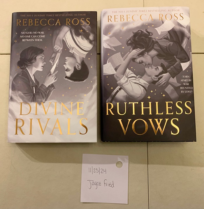 Fairyloot Divine Rivals and Ruthless Vows *Signed*