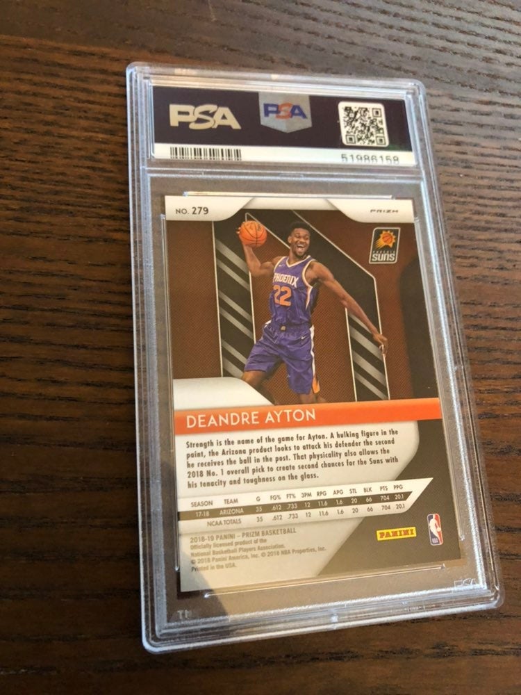 その他 2018 Panini Prizm Deandre ayton Psa10! DeAndre Ayton 18/19