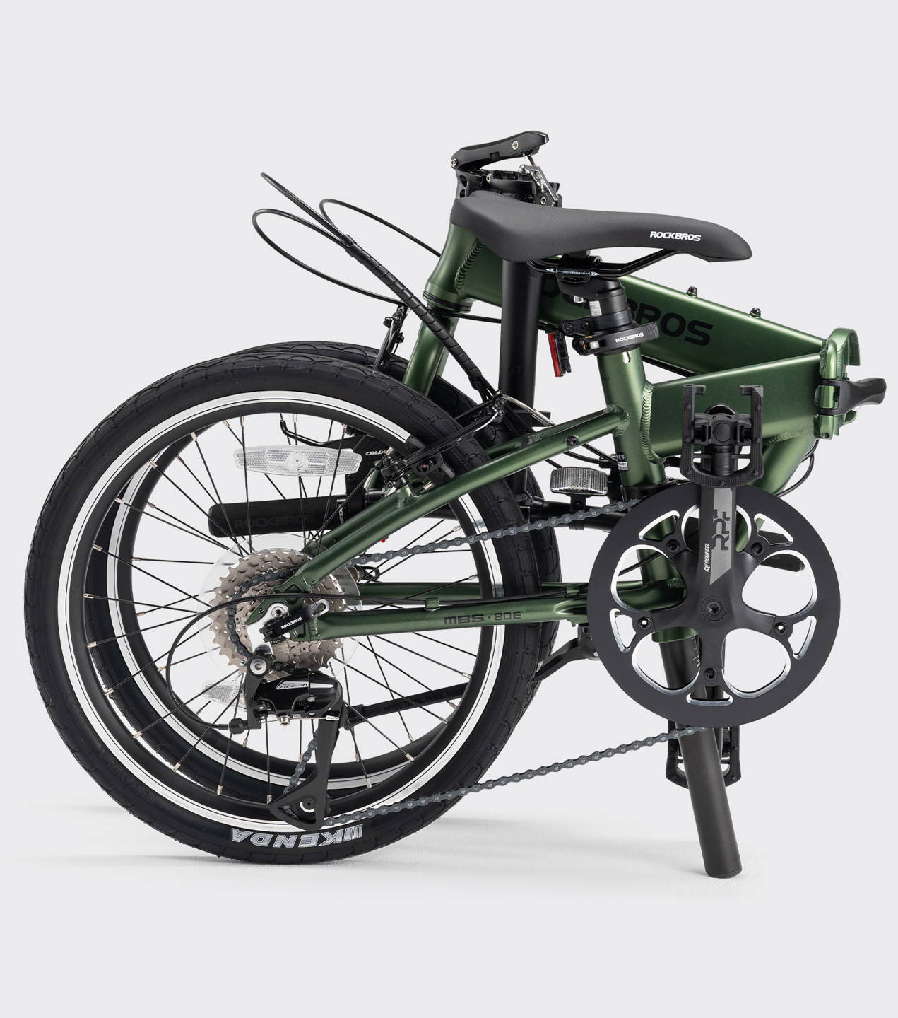 ROCKBROS 20インチ 8speed アルミフレーム 折りたたみ自転車 MBS-20E