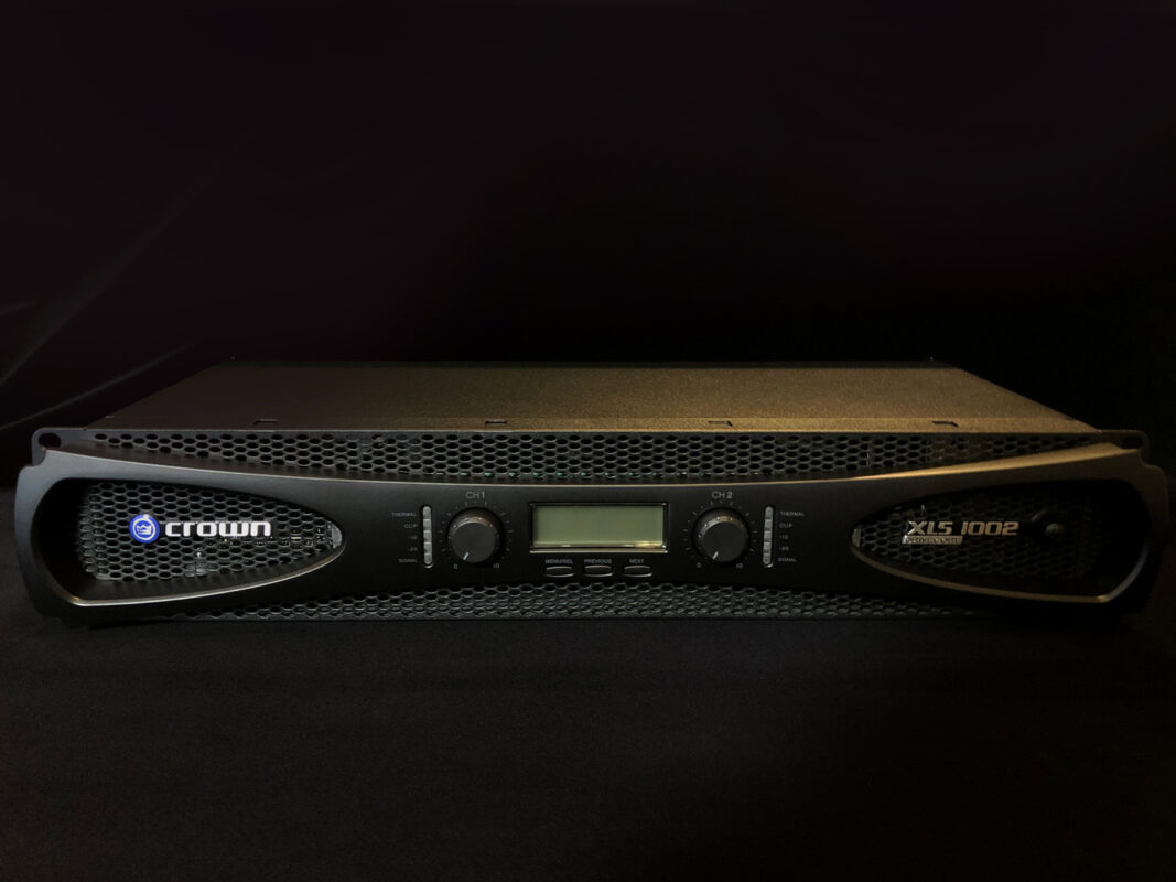 映画音響用パワーアンプにCROWN XLS1002を導入してみた（アンボックス