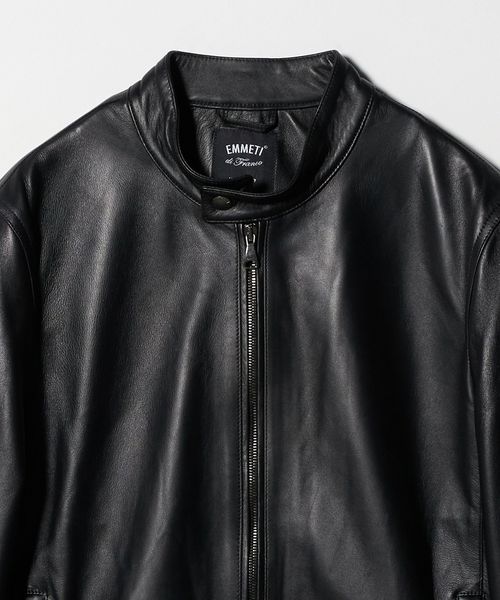 別注】＜EMMETI＞ JURI/ シングルライダースジャケット