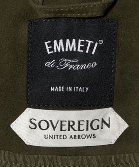 別注】＜EMMETI＞ JURI/スエード シングルライダースジャケット