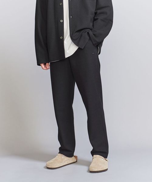 別注】LACOSTE / コットン パンツブラックサイズ36