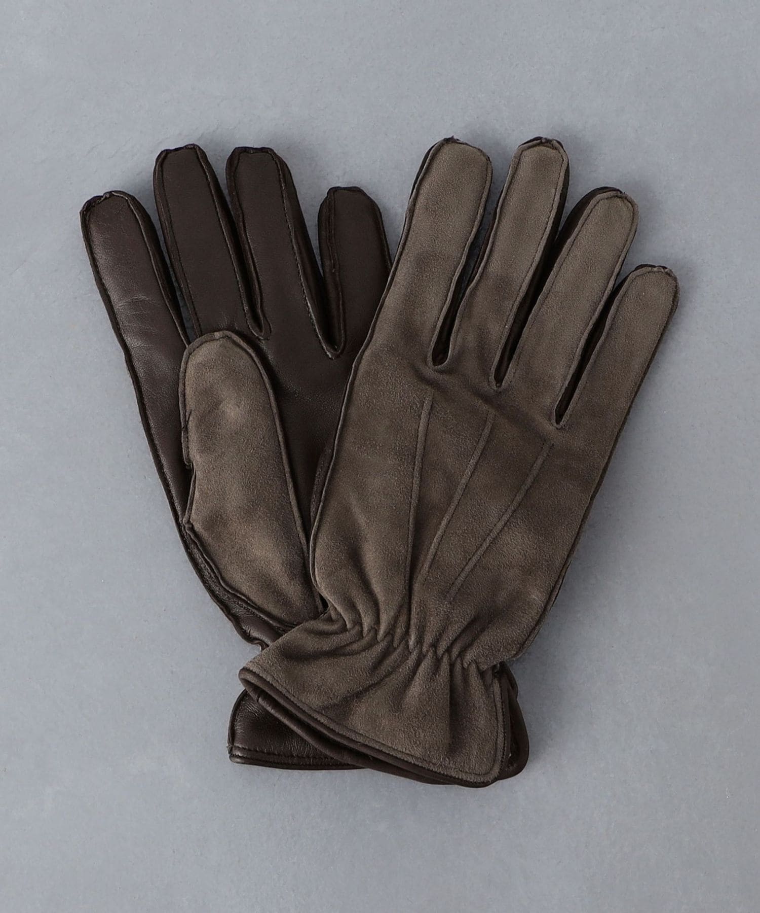 RESTELLI ペッカリースキーグローブ レザー ブラック restelli