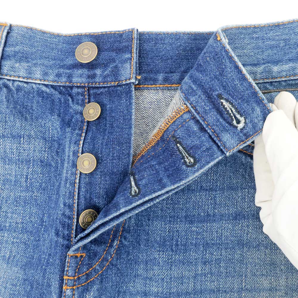 名東】【GUCCI】グッチ ディズニーコラボ デニムショートパンツ