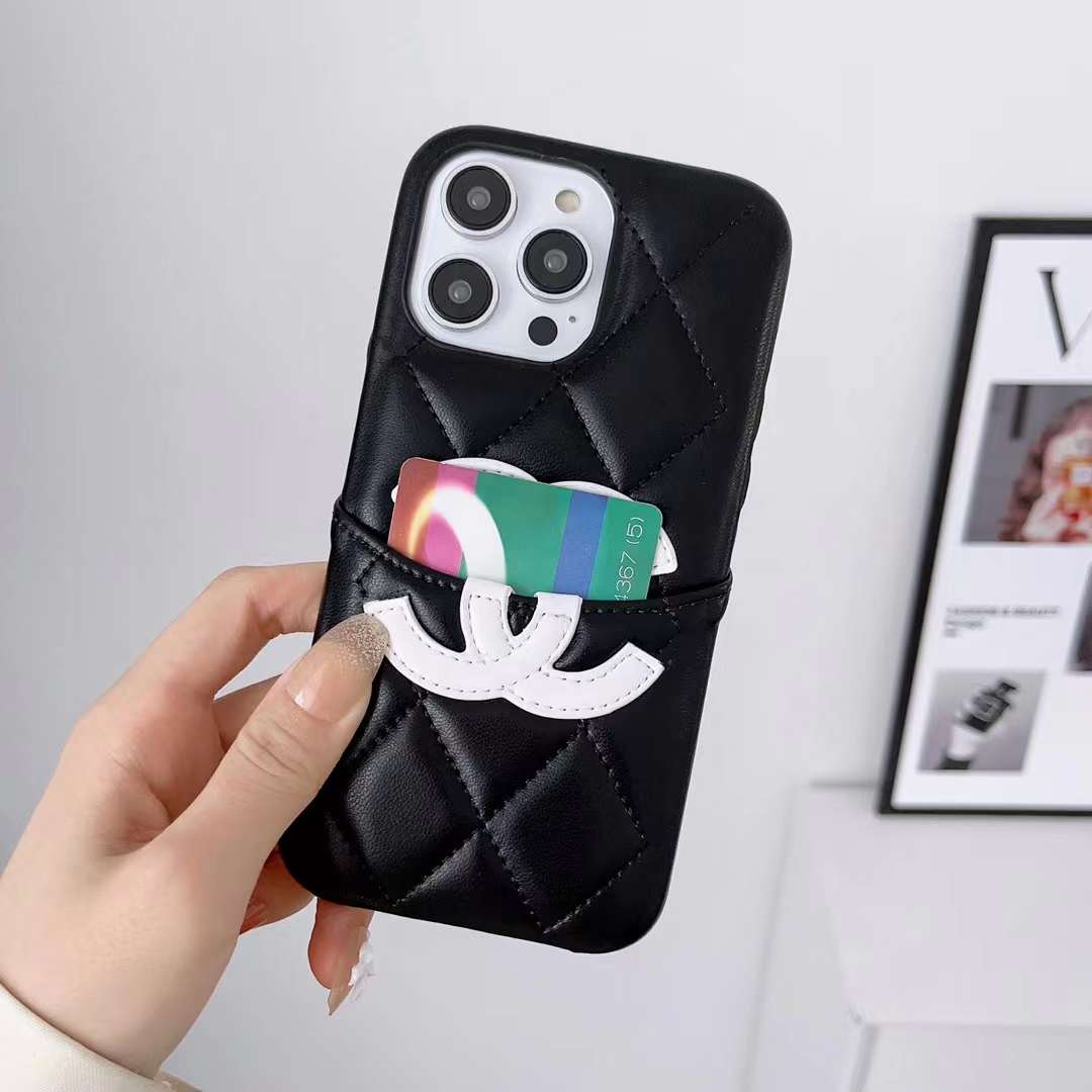 半額以下 CHANEL シャネル iPhone14 Proケース ブラック 半額以下