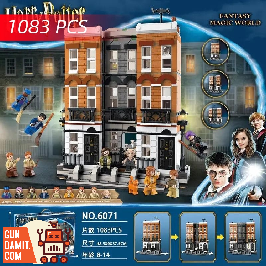 4th Party 6071 The 12 Grimmauld Place - ChowBrick Store