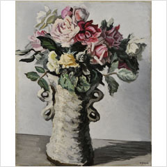 安井曽太郎 《薔薇》 | 上原美術館