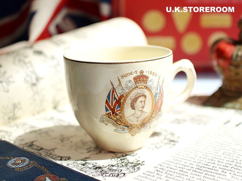 UKストアルーム CO047 クィーンエリザベス コロネーション ティーカップ