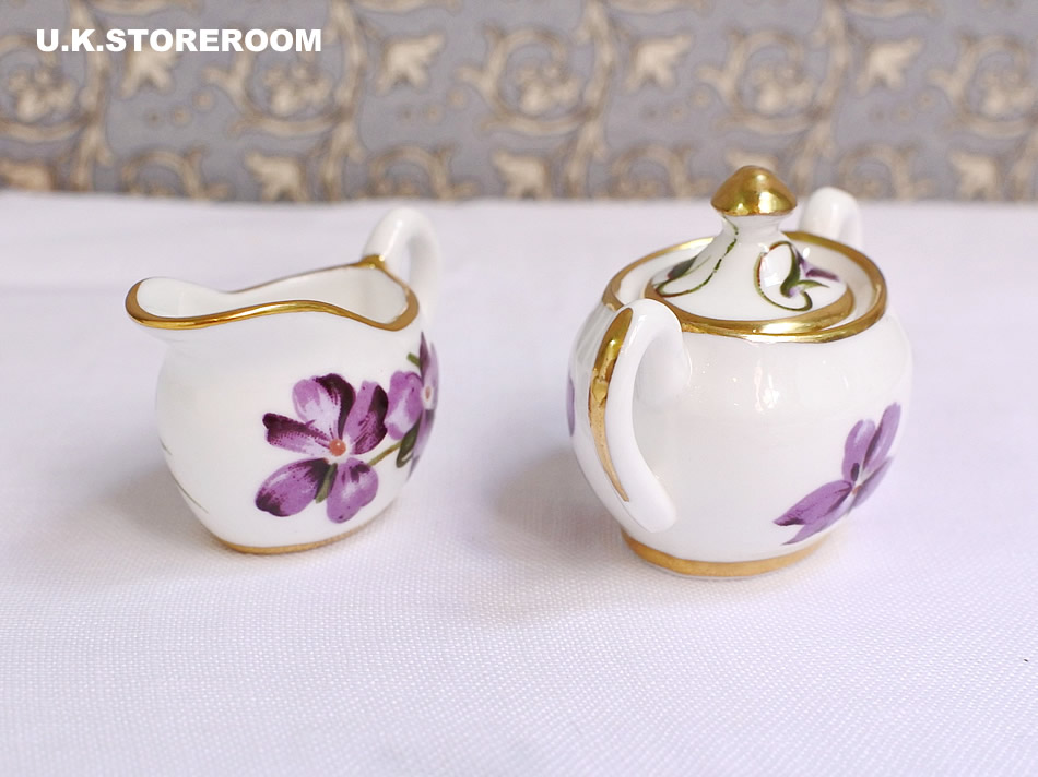 ハマースレイ ミニチュア ティーセット ハマースレイ バードオブ