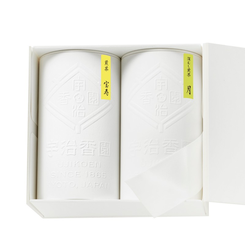 宝寿・月 〈紙筒箱〉 | 宇治香園