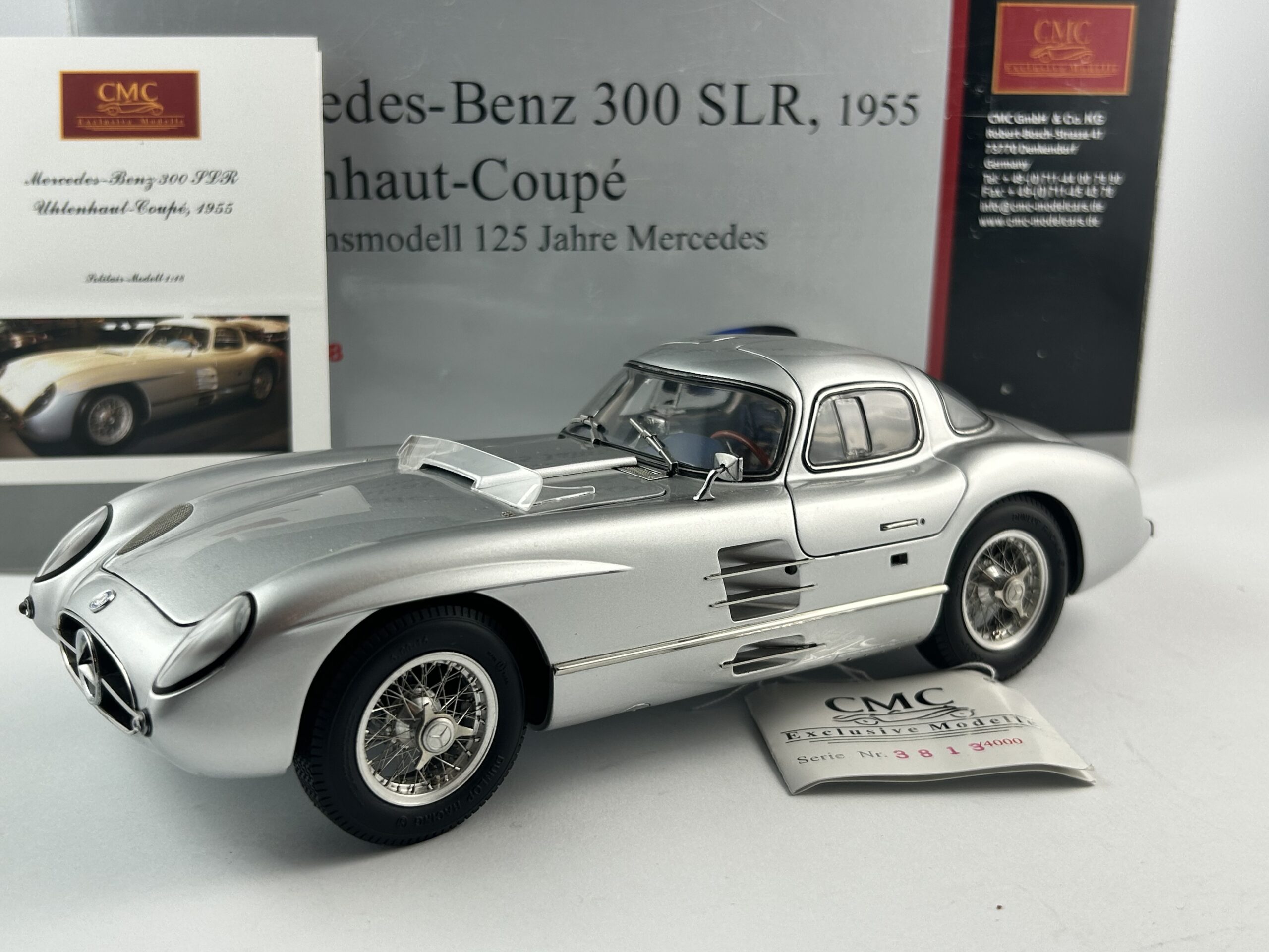ミニカー CMC Mercedes-Benz 300 SLR (W196S) 1:18 ミニカー CMC 1/18