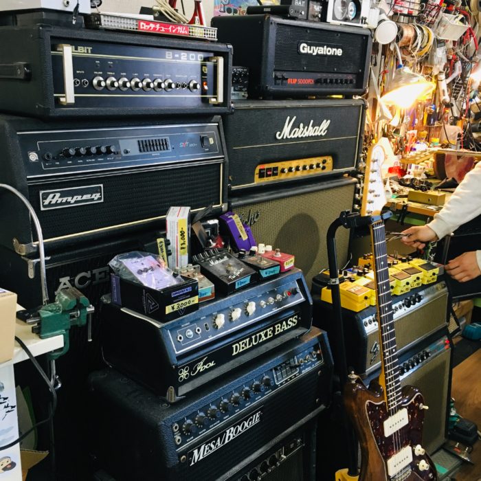 仙川のギター工房、”工房path”様にてHitchhike Drive取扱開始