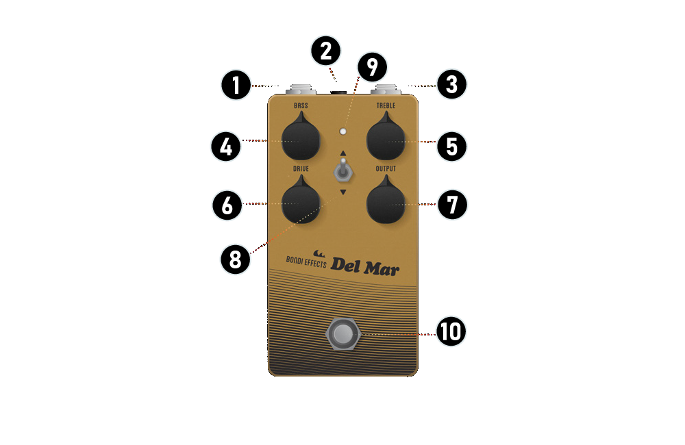 Del Mar Overdrive mk2 | Umbrella Company | アンブレラカンパニー