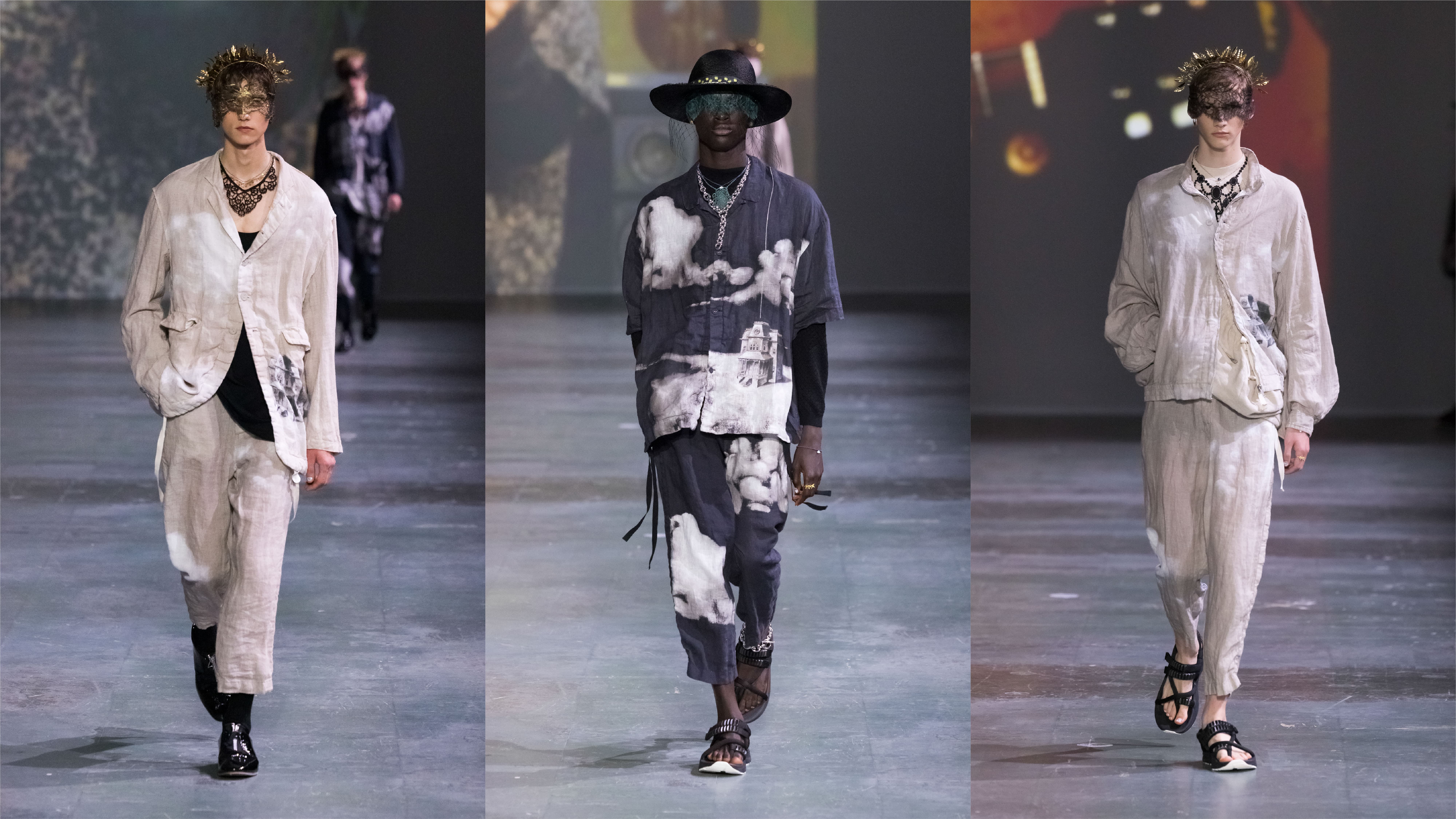 25SS UNDERCOVER Lost Cloud Tシャツ グレージュ 25SS UNDERCOVER Lost