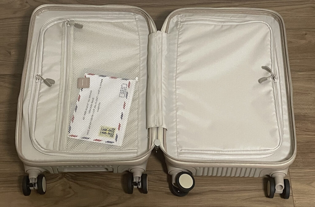 2023新色カフェラテ】イノベーター(innovator)スーツケース INV50 レビュー