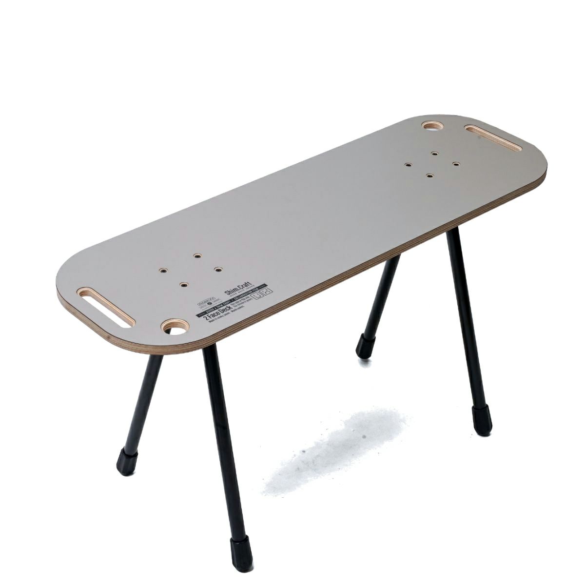 Shim.craft (シムクラフト) × AS2OV 別注 2Face Deck BLACK/GREY 2