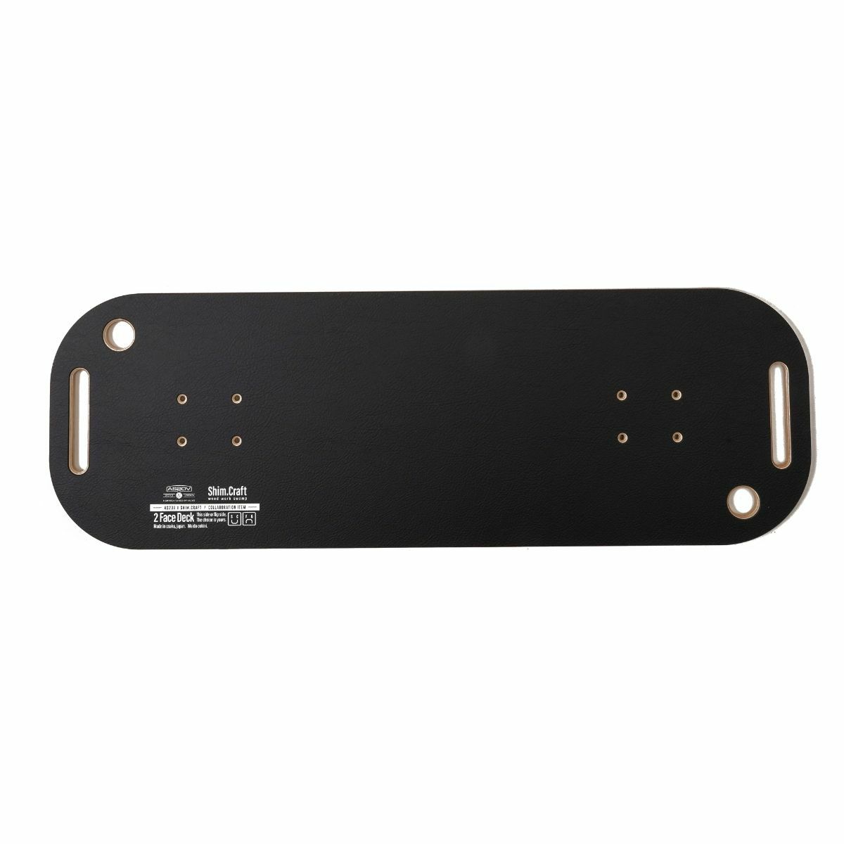 Shim.craft (シムクラフト) × AS2OV 別注 2Face Deck BLACK/GREY 2
