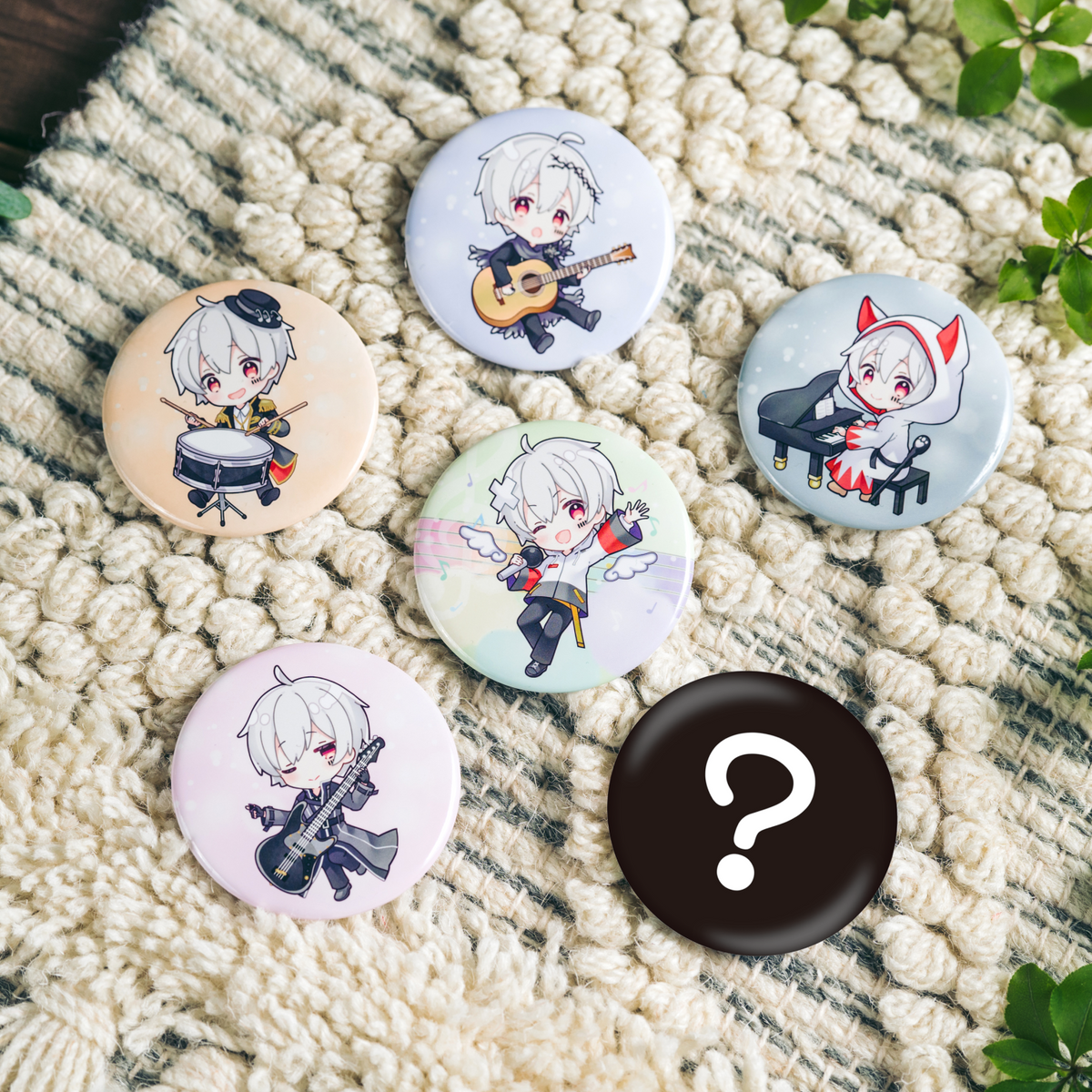 まふまふ 缶バッジ コンプリートセット 世会色ユニバース ひきライ