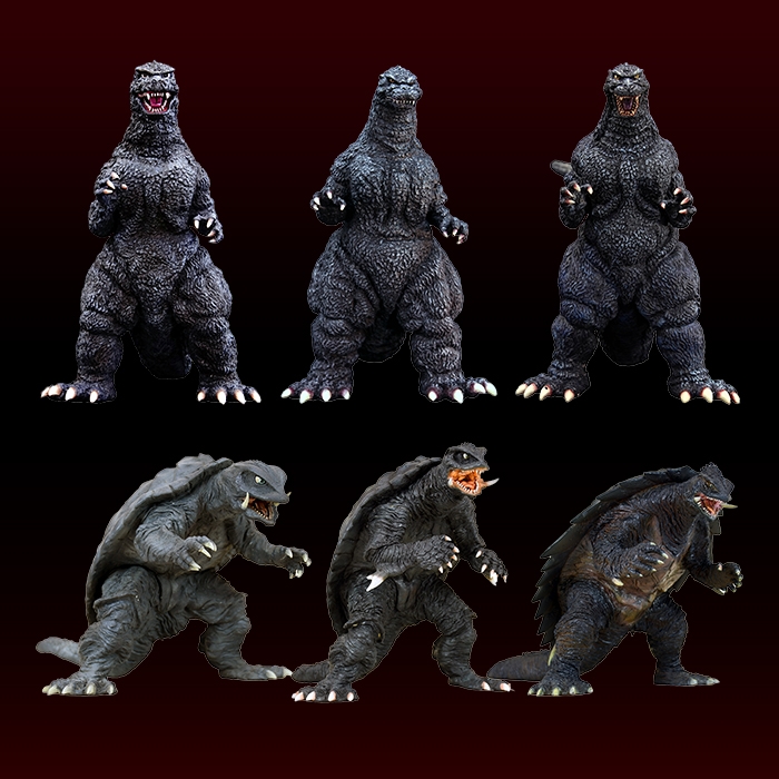 ゴジラ シンゴジラ ガメラ フィギュア 6体セット NANKOKU FACTORY