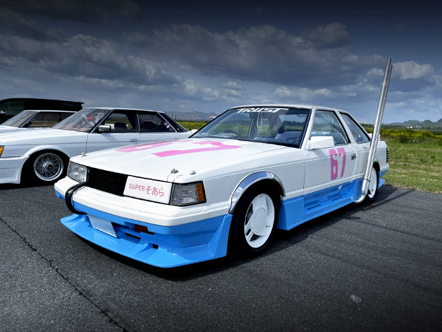 ミニッツレーサー シャコタンブギ ハジメのソアラ 白青 ミニッツ