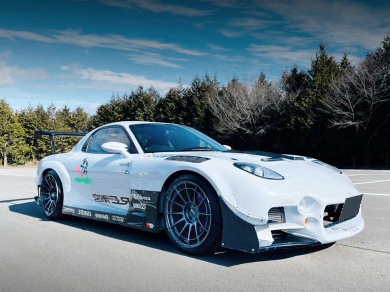 オートサロン出展・絆7!NA仕様20B型3ローター換装!6速MT!RE雨宮ワイド