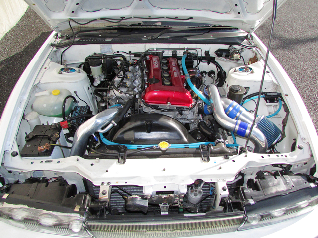 OH済SR20DETターボ換装!トラストT518Zタービン!5速マニュアル!S13日産