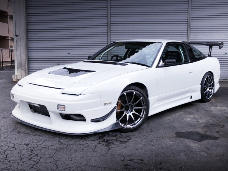 HKS製GT-RSタービン装着SR20DET!ブレンボキャリパー!アルミロールバー