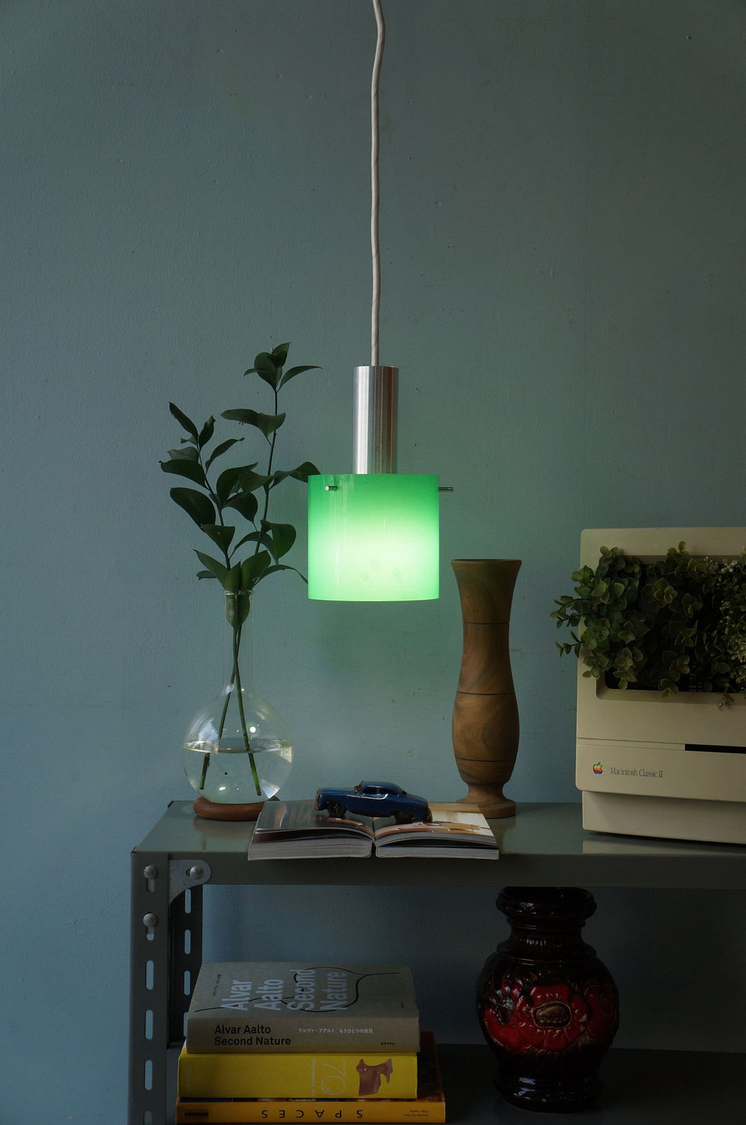 ジャパンヴィンテージ 東芝 ペンダントライト 照明 レトロポップ