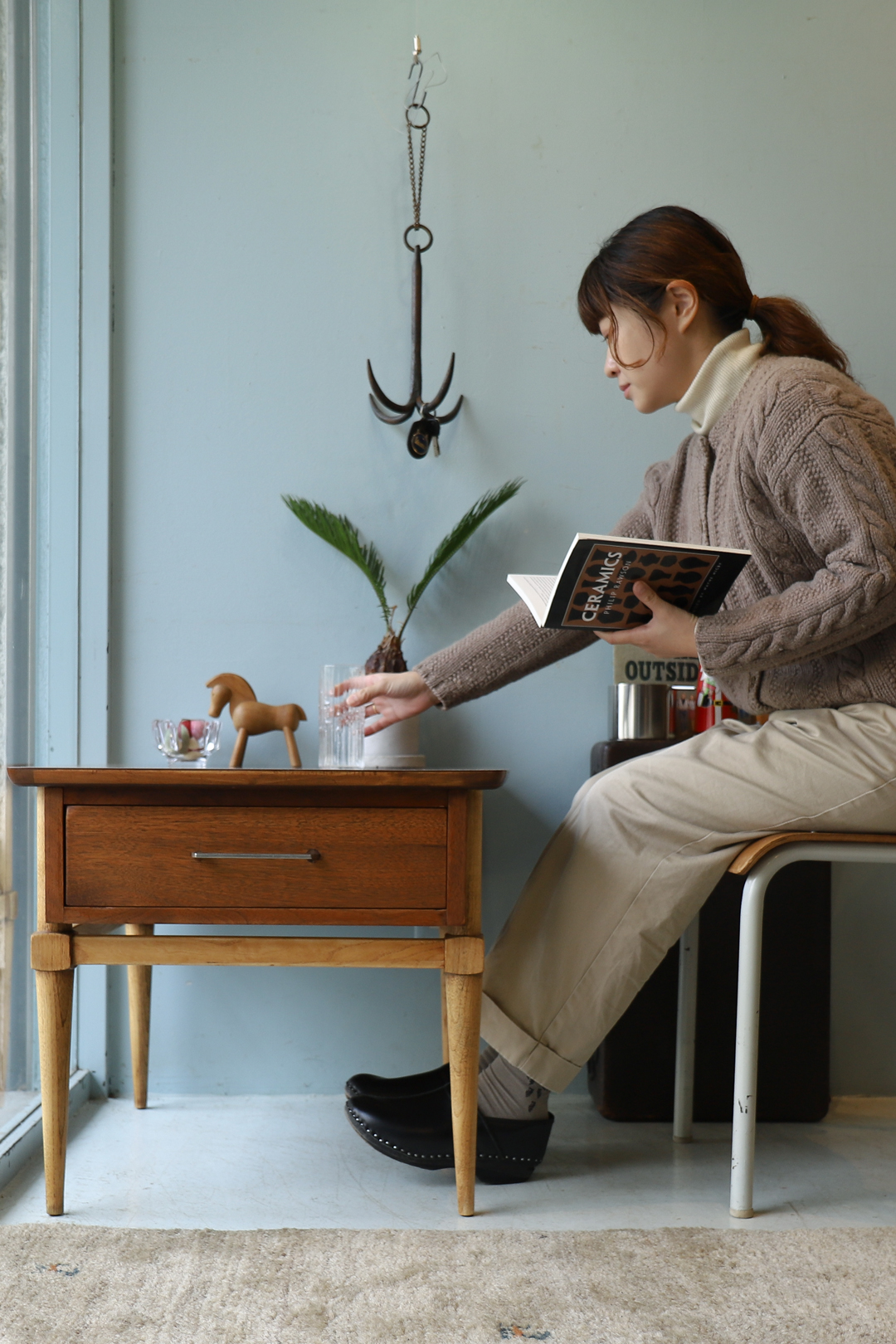 アメリカヴィンテージ レーン サイドテーブル ミッドセンチュリー