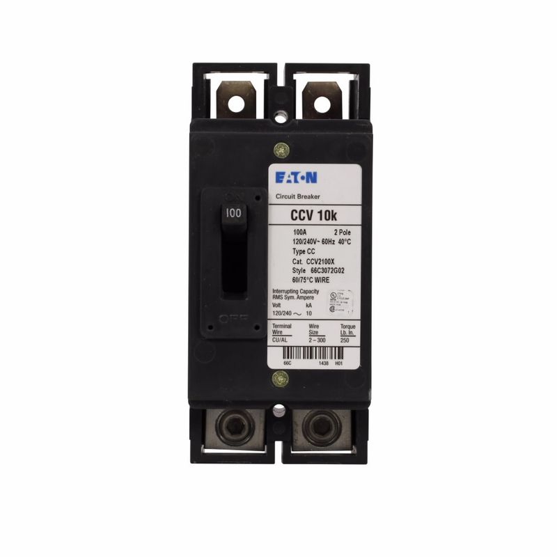 Eaton CCV2200X Bolt-On Mount Type CCV Tenant Main Circuit Breaker