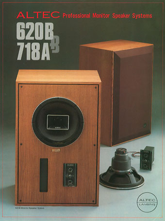 アルテックランシング604-8H / 620B Monitorに臨む｜仕様 スペック一覧