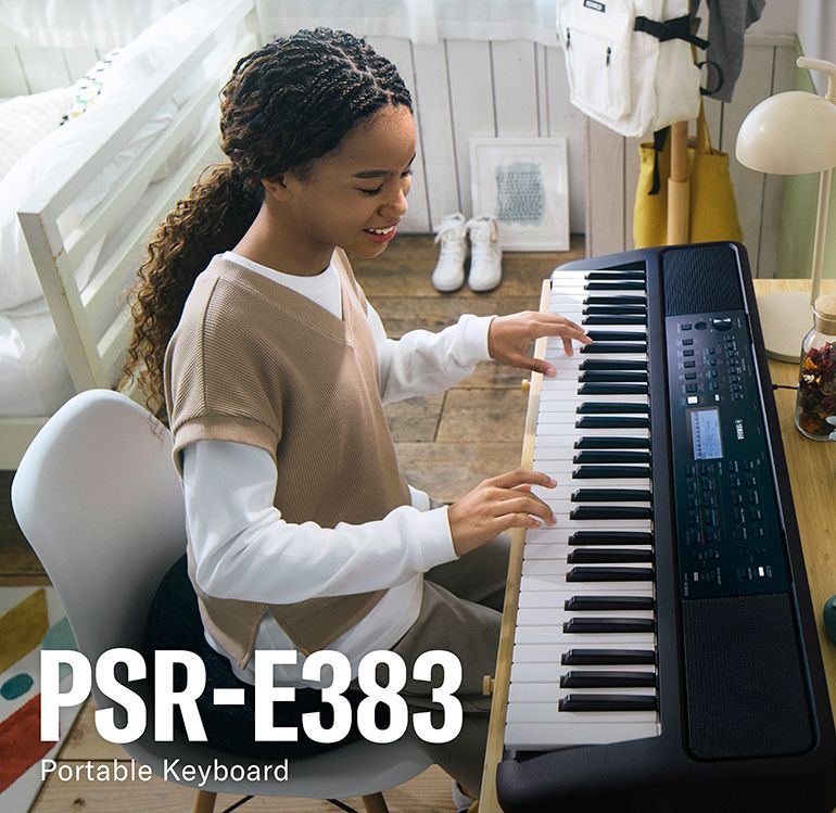 PSR-E383 Portable Keyboard - Yamaha USA