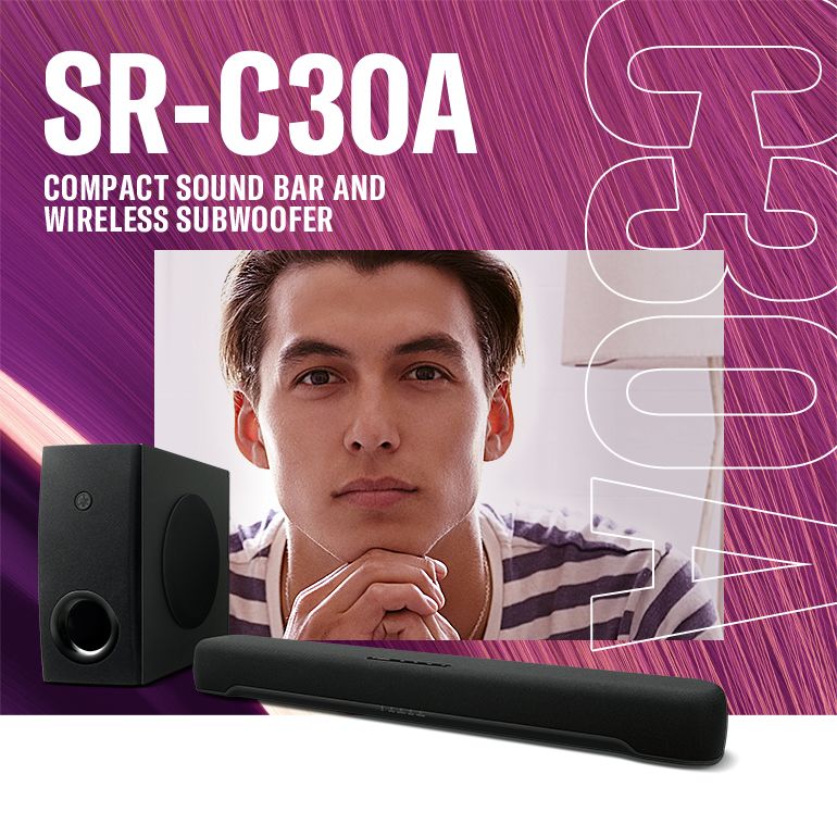 SR-C30A Compact Sound Bar Specs - Yamaha USA