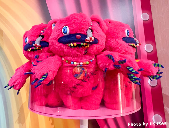 USJ 限定 ハミクマ ピンク ぬいぐるみ USJ 限定 ハミクマキャンディ