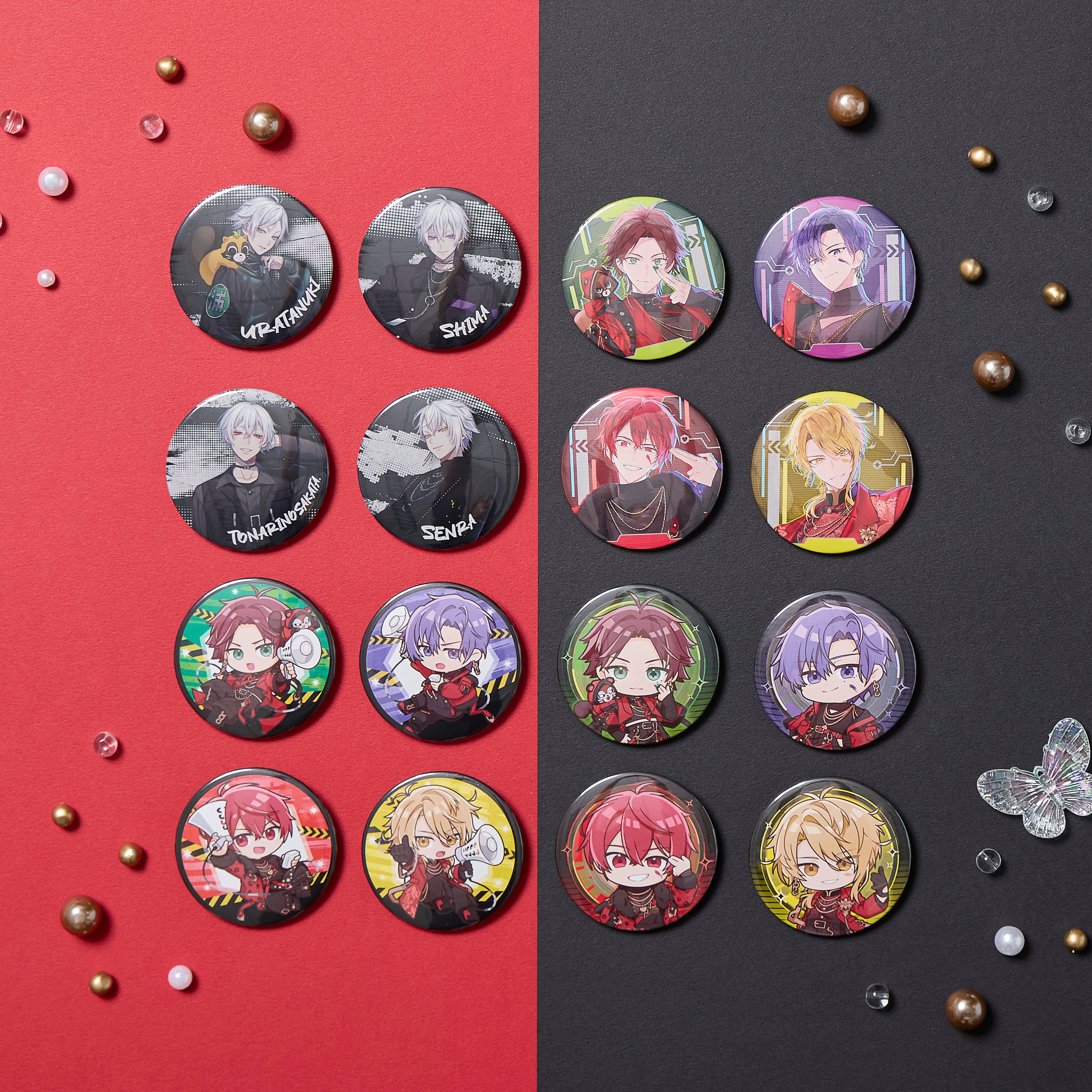 浦島坂田船 センラ 缶バッジ 浦島坂田船 WARN12G 特典缶バッジ センコ