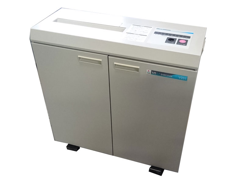 中古A3クロスカットシュレッダー 明光商会 MSU-V231｜中古シュレッダー