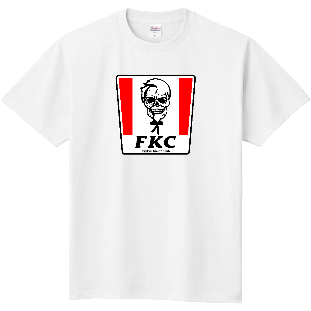 実店舗未発売】FKC ケンタッキー スカル カーネルおじさん パロディ T