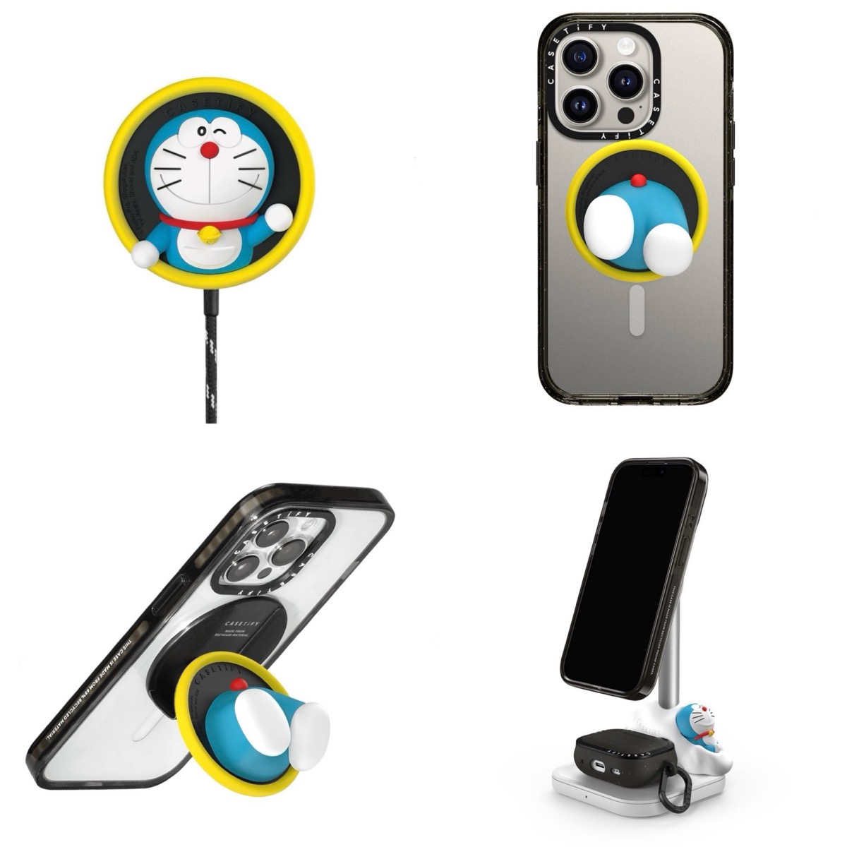 ドラえもん × CASETiFY コラボコレクションが国内3月27日／7月29日より