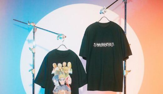 mastermind JAPAN × NARUTO -ナルト- 疾風伝 コラボTシャツが国内7月5