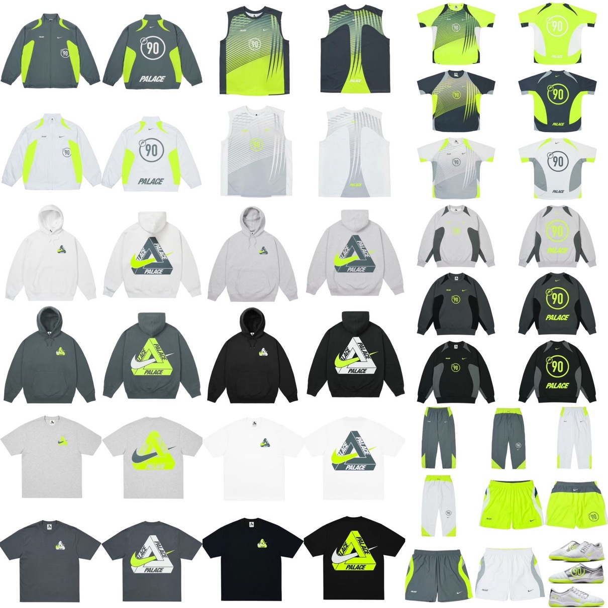 PALACE SKATEBOARDS x Nike “WINTER 25” Week5 Total 90 Collectionが