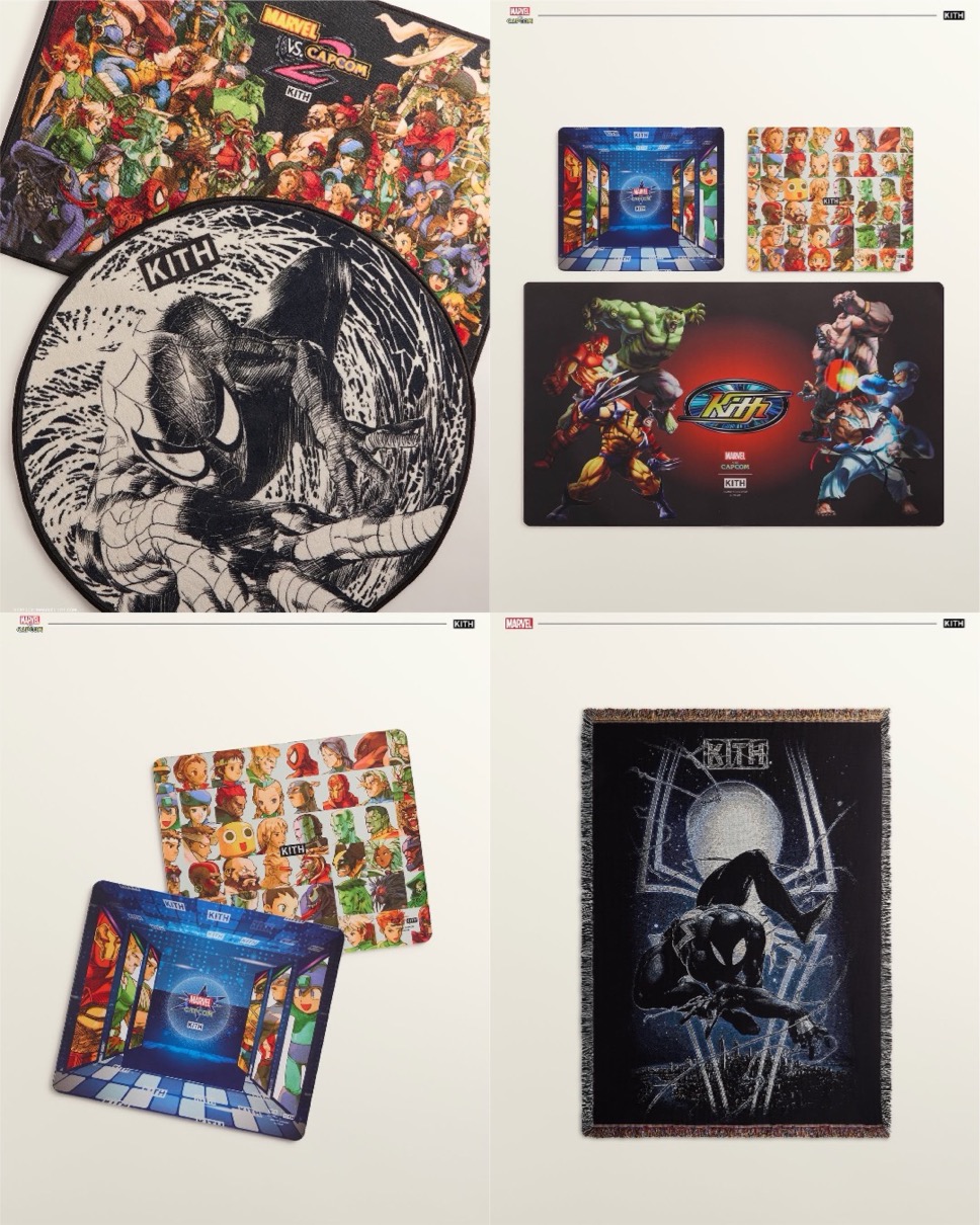 Kith x Marvel vs. Capcom コラボコレクションが国内11月15日より発売