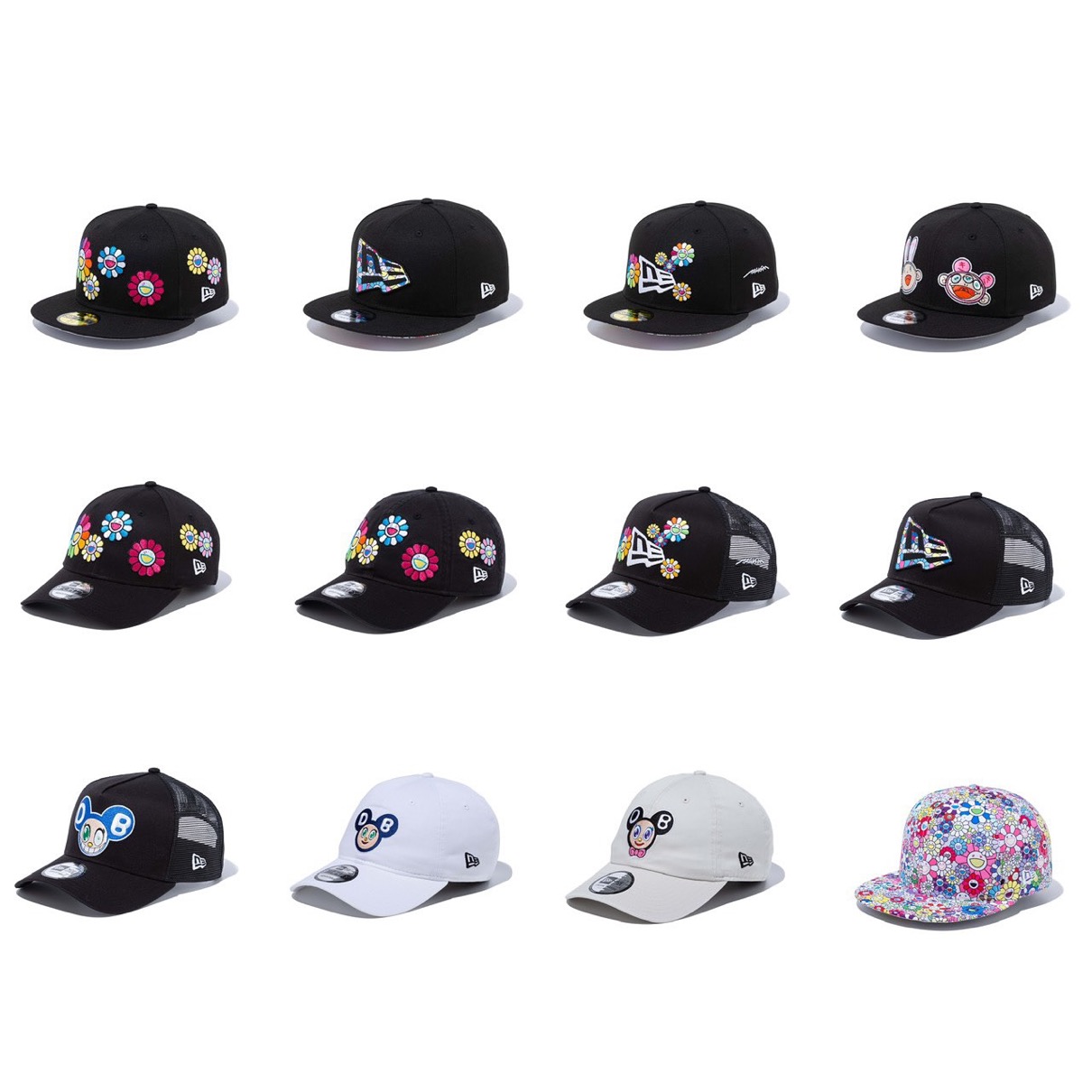 New Era®︎ × 村上隆 コラボキャップが国内11月4日より再販 | UP TO DATE